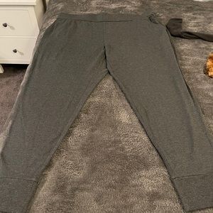 NWT: Eileen Fisher Charcoal Cotton Slouchy Pant XL